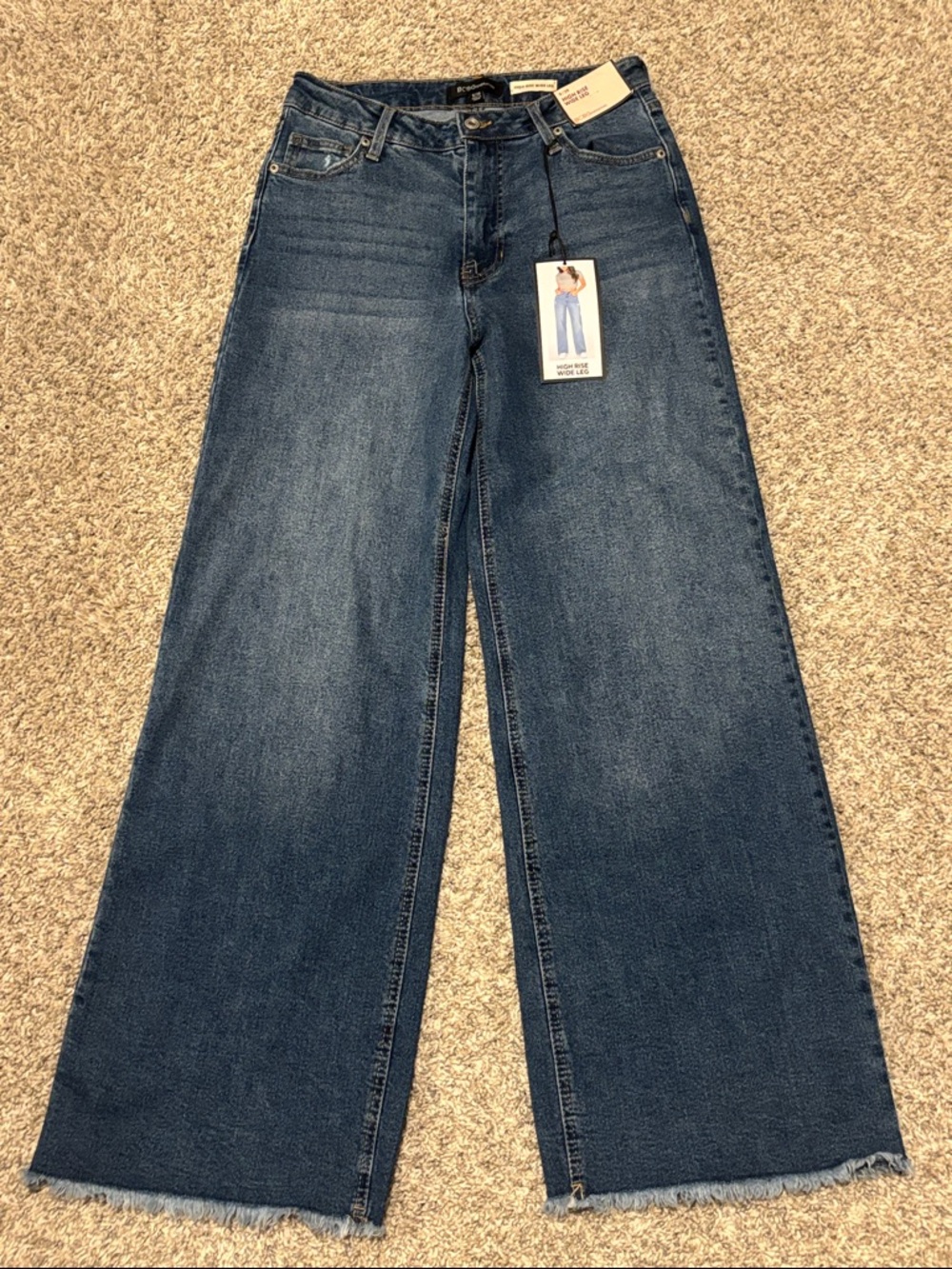 NWT BCBGeneration High Rise Wide Leg Jeans 29